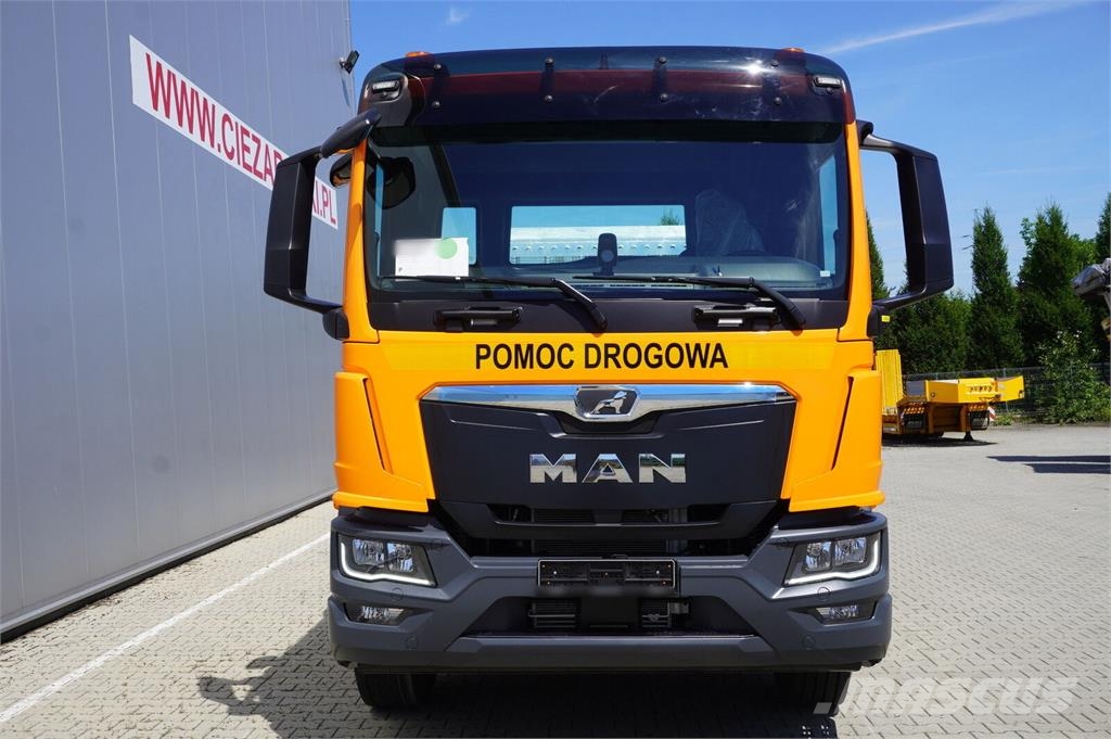 MAN TGM 26.320 6×2-4 tow truck / NEW Galvanized 9.2 m Camion porte engin