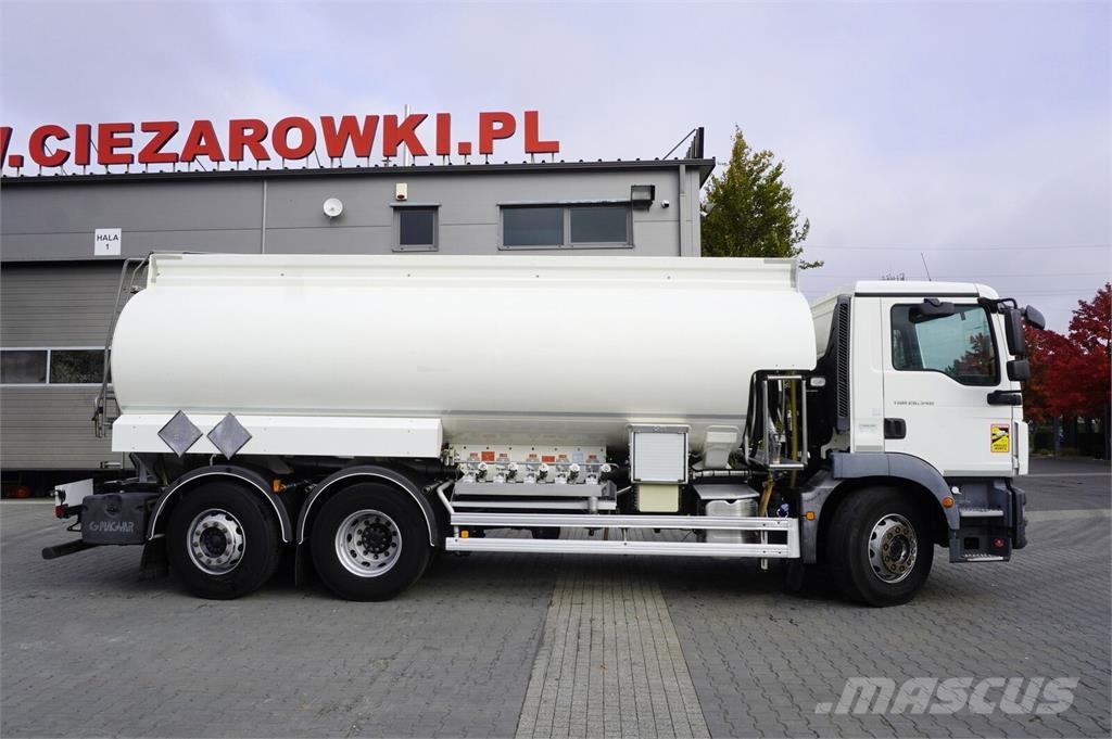 MAN TGM 26.340 6x2/4 / Magyar fuel tanker 18.5 m3 / AD 油罐车