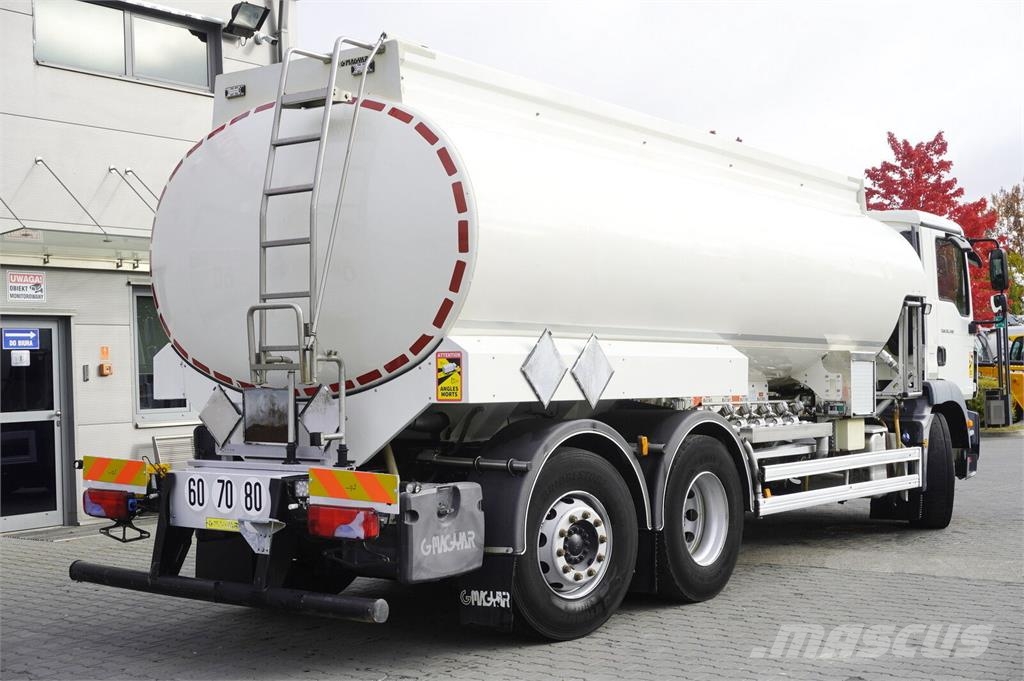 MAN TGM 26.340 6x2/4 / Magyar fuel tanker 18.5 m3 / AD 油罐车