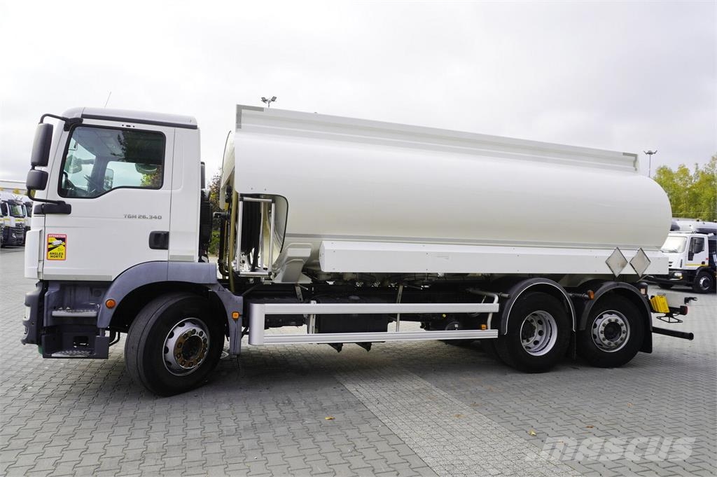 MAN TGM 26.340 6x2/4 / Magyar fuel tanker 18.5 m3 / AD 油罐车