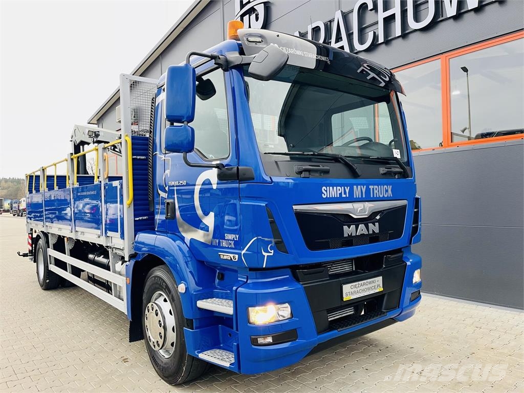 MAN TGM TGS 18.250 Camiones plataforma