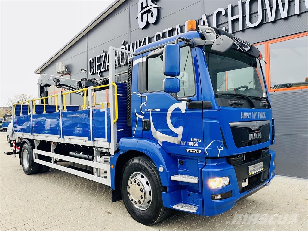 MAN TGM TGS 18.250 Camiones plataforma