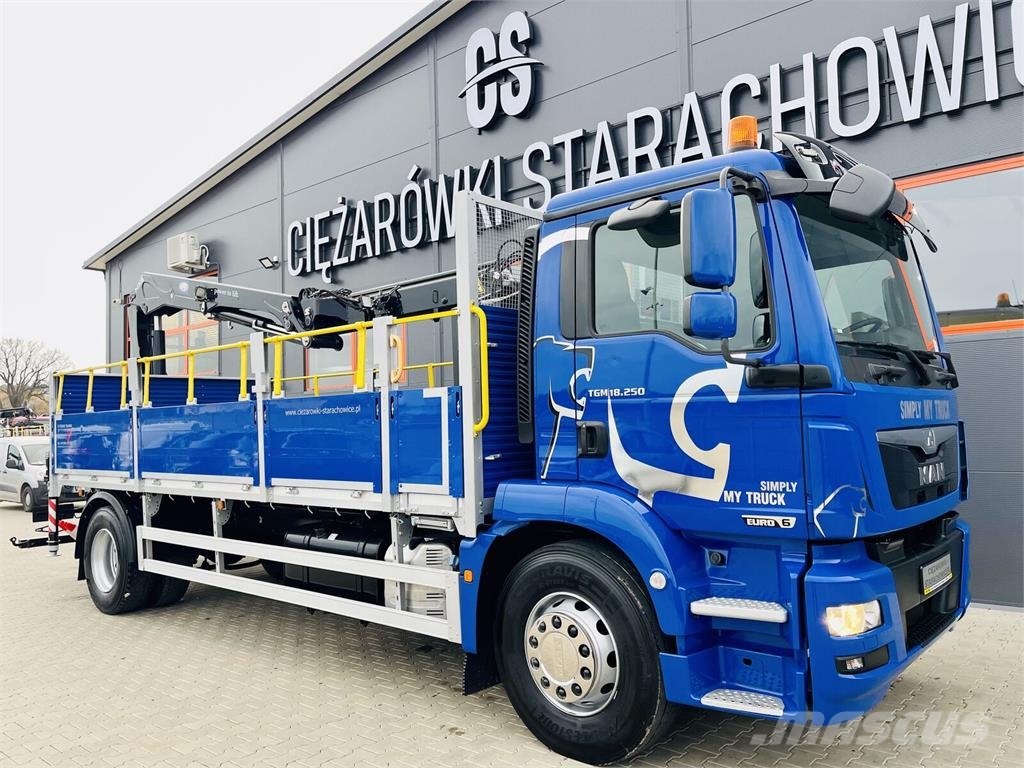 MAN TGM TGS 18.250 Camiones plataforma