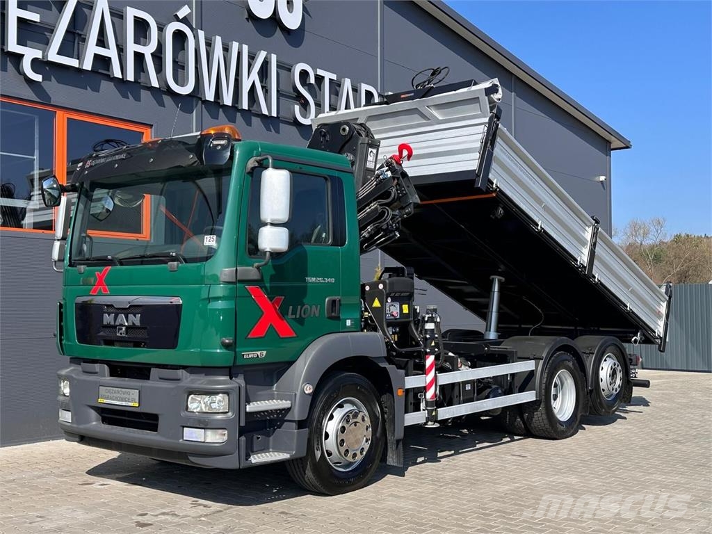 MAN TGM TGS TGX 26.340 Billenő teherautók
