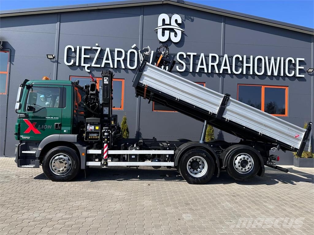MAN TGM TGS TGX 26.340 Billenő teherautók