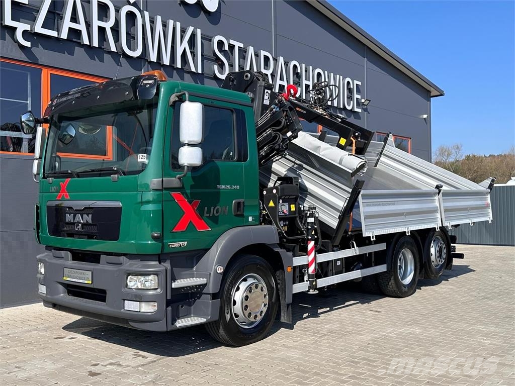 MAN TGM TGS TGX 26.340 Billenő teherautók