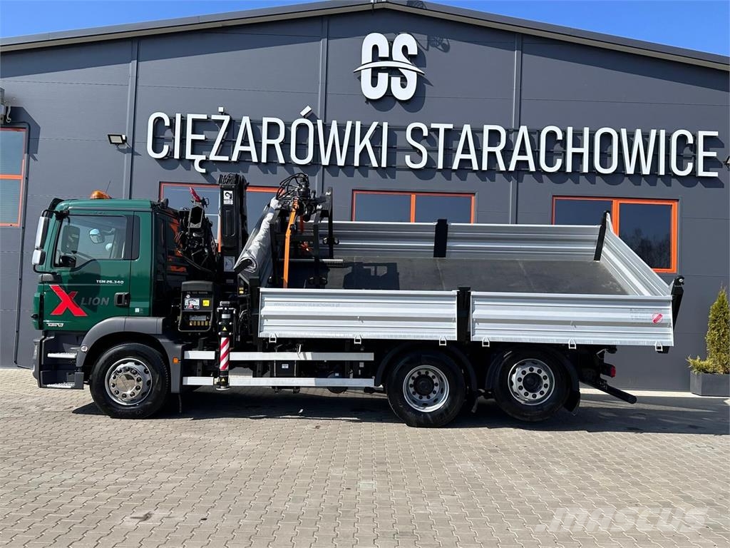 MAN TGM TGS TGX 26.340 Billenő teherautók