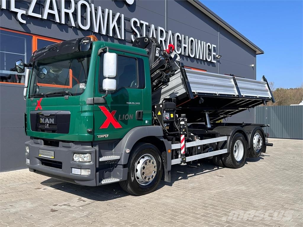 MAN TGM TGS TGX 26.340 Billenő teherautók