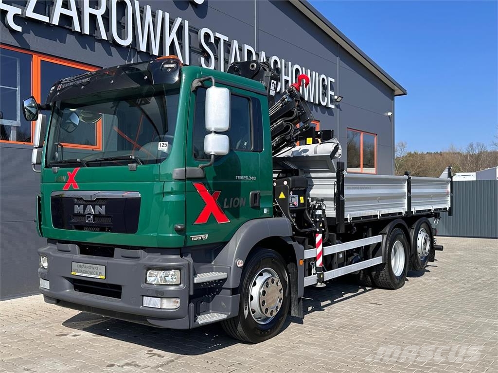 MAN TGM TGS TGX 26.340 Billenő teherautók