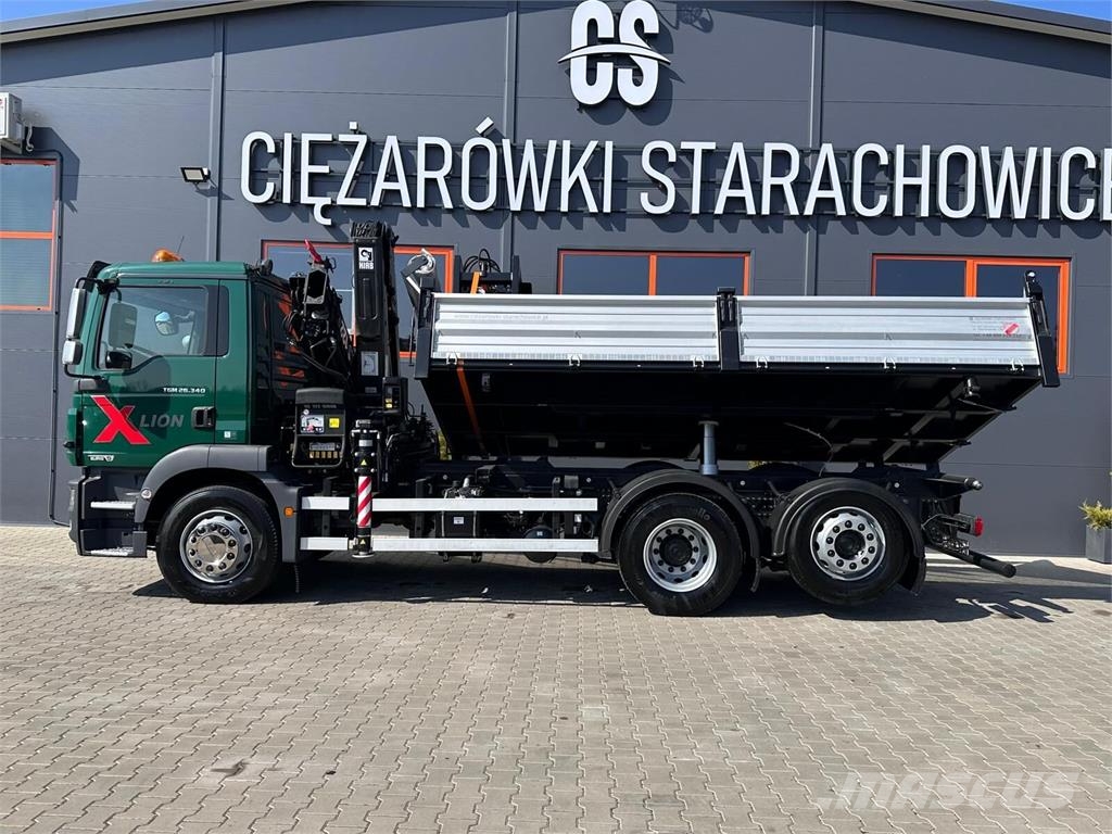 MAN TGM TGS TGX 26.340 Billenő teherautók