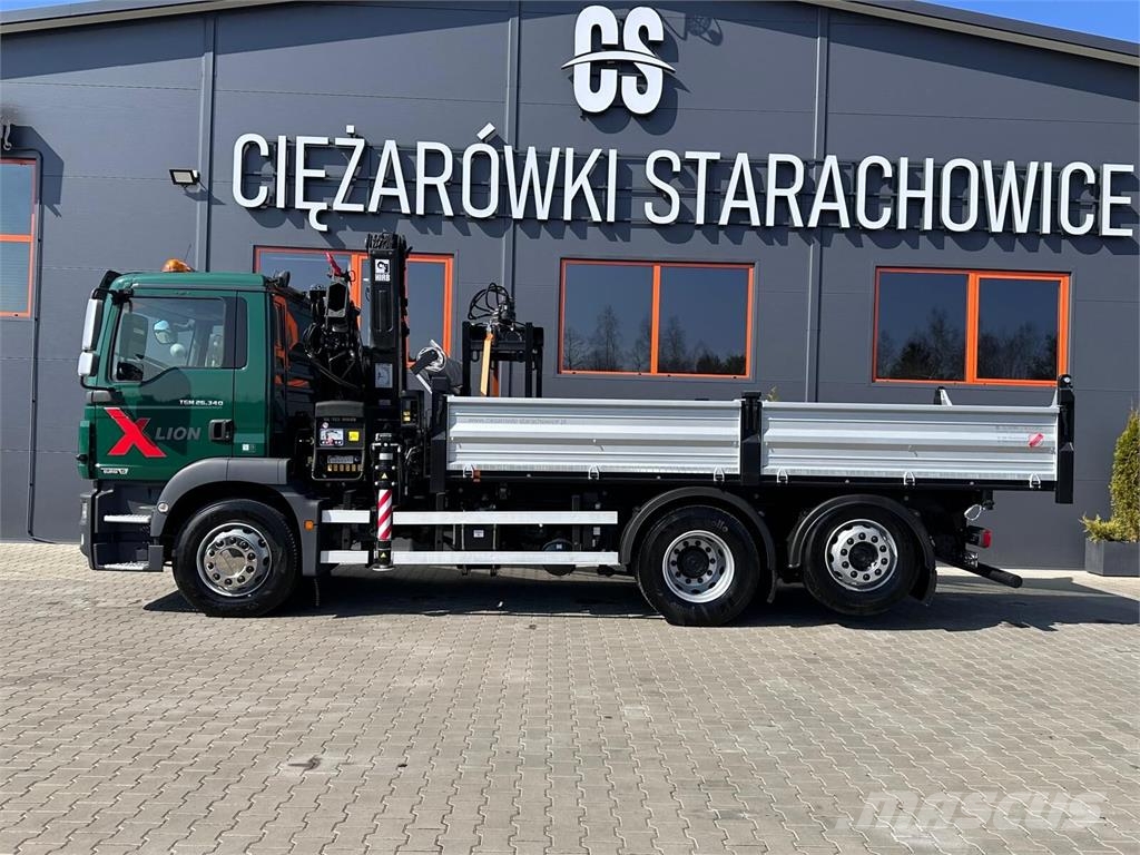 MAN TGM TGS TGX 26.340 Billenő teherautók