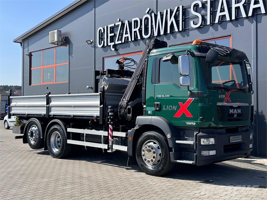MAN TGM TGS TGX 26.340 Billenő teherautók