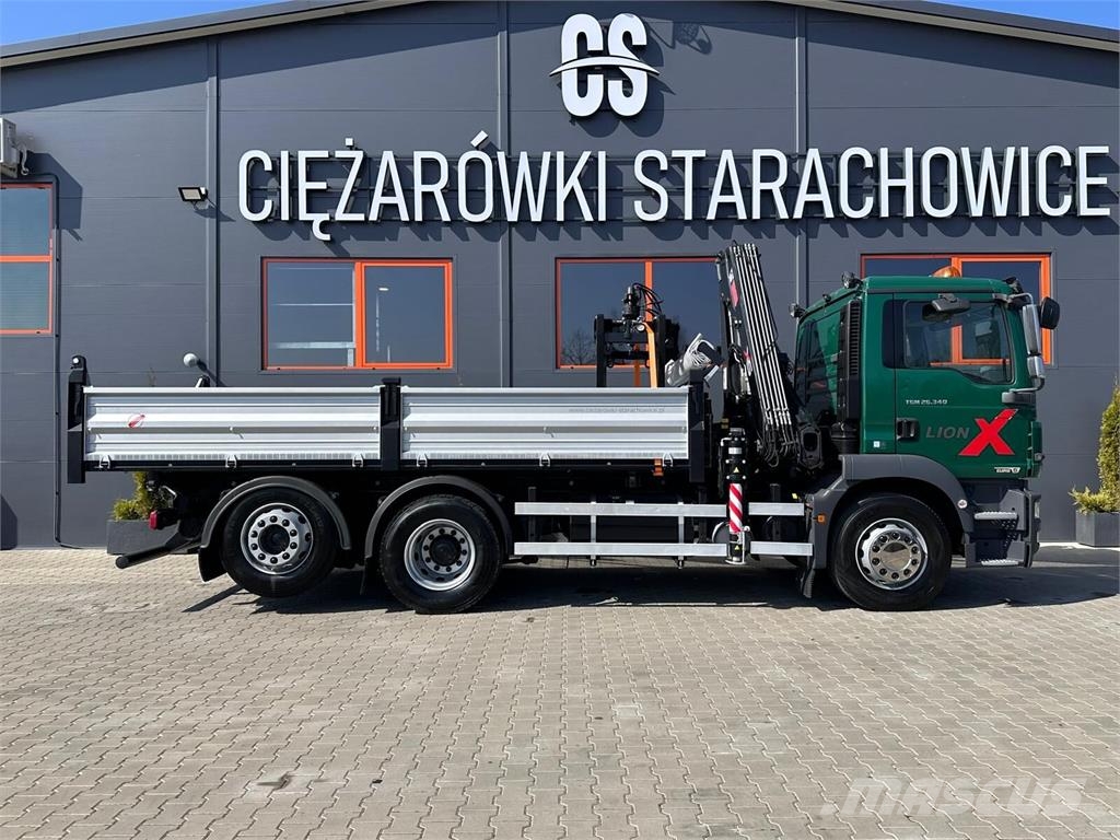 MAN TGM TGS TGX 26.340 Billenő teherautók