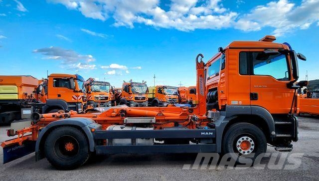 MAN TGS 18.320 EEV Hyva Abroll Winterdienst Camiones elevadores de gancho