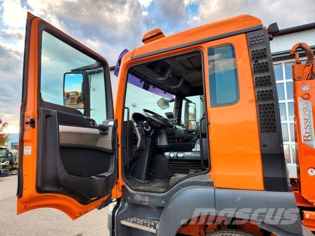 MAN TGS 18.320 EEV Hyva Abroll Winterdienst Camiones elevadores de gancho