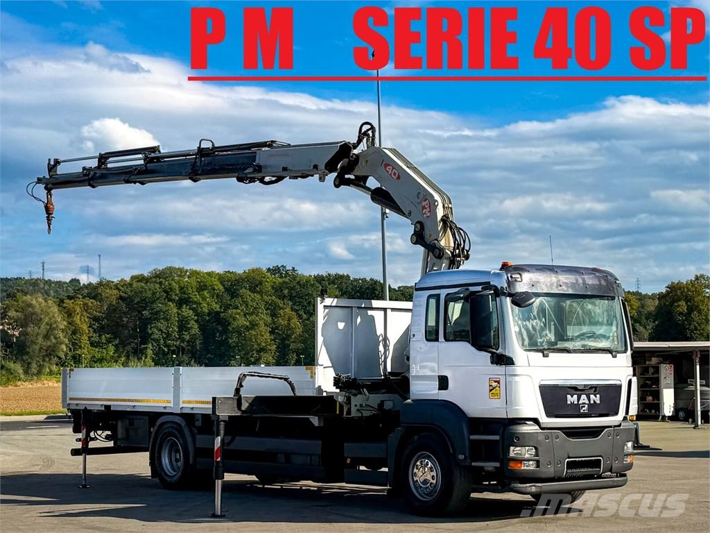 MAN TGS 18.320 Platós / Ponyvás teherautók