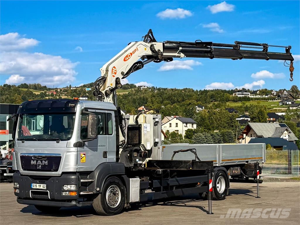 MAN TGS 18.320 Platós / Ponyvás teherautók