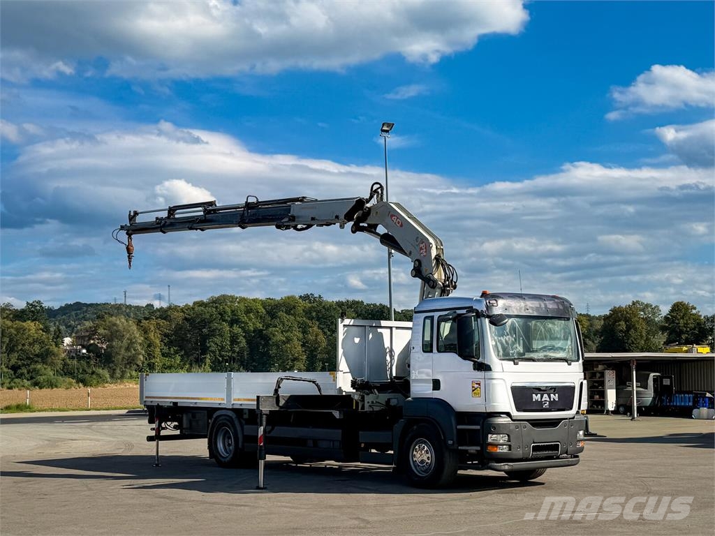 MAN TGS 18.320 Platós / Ponyvás teherautók