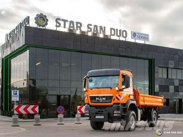 MAN TGS 18.320 4x4 Meiller three-way tipper Kiper kamioni