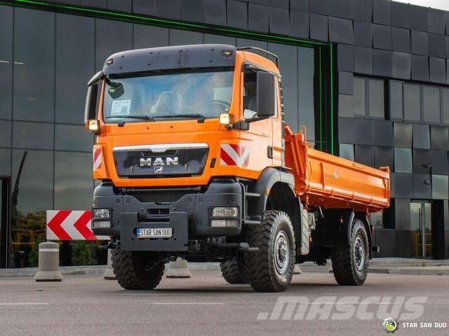 MAN TGS 18.320 4x4 Meiller three-way tipper Kiper kamioni