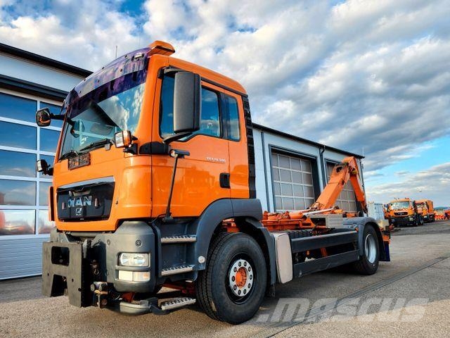 MAN TGS 18.320 EEV Hyva Abroll Winterdienst Camiones elevadores de gancho
