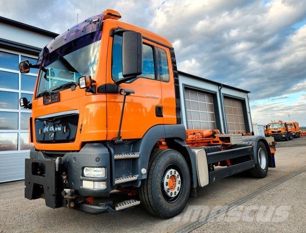 MAN TGS 18.320 EEV Hyva Abroll Winterdienst Camiones elevadores de gancho