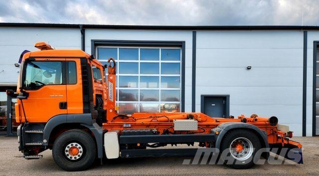 MAN TGS 18.320 EEV Hyva Abroll Winterdienst Camiones elevadores de gancho