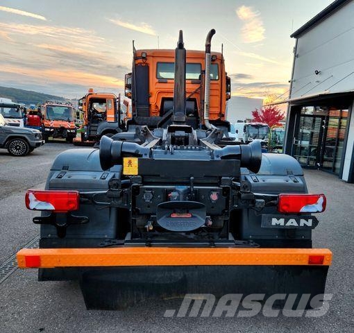 MAN TGS 18.360 4x4 BL Euro5 Winterdienst Meiller Treileri ar āķi
