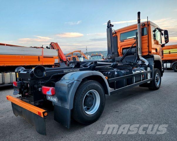 MAN TGS 18.360 4x4 BL Euro5 Winterdienst Meiller Treileri ar āķi