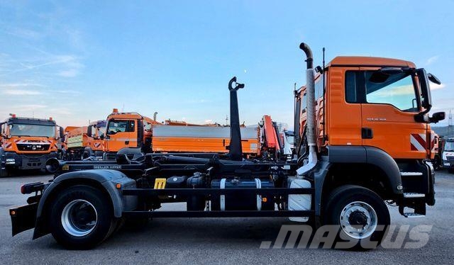 MAN TGS 18.360 4x4 BL Euro5 Winterdienst Meiller Treileri ar āķi
