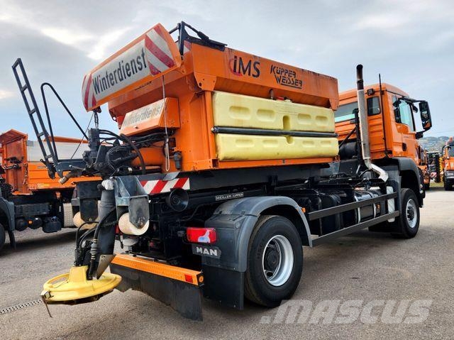MAN TGS 18.360 4x4 BL Euro5 Winterdienst Meiller Treileri ar āķi