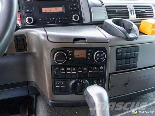 MAN TGS 18.440 4x4H PALFINGER PK 23002 Crane Tracto شاحنات مسطحة/مفصلية الجوانب