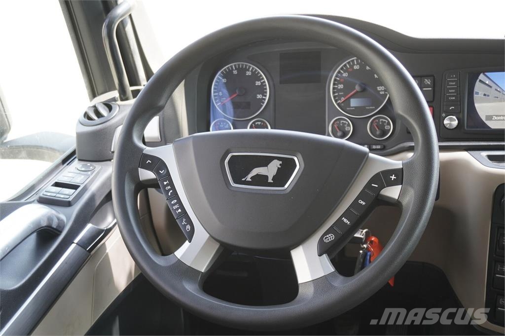 MAN TGS 18.470 / chassis 745 cm / sleeper cab الشاسيه والتعليق