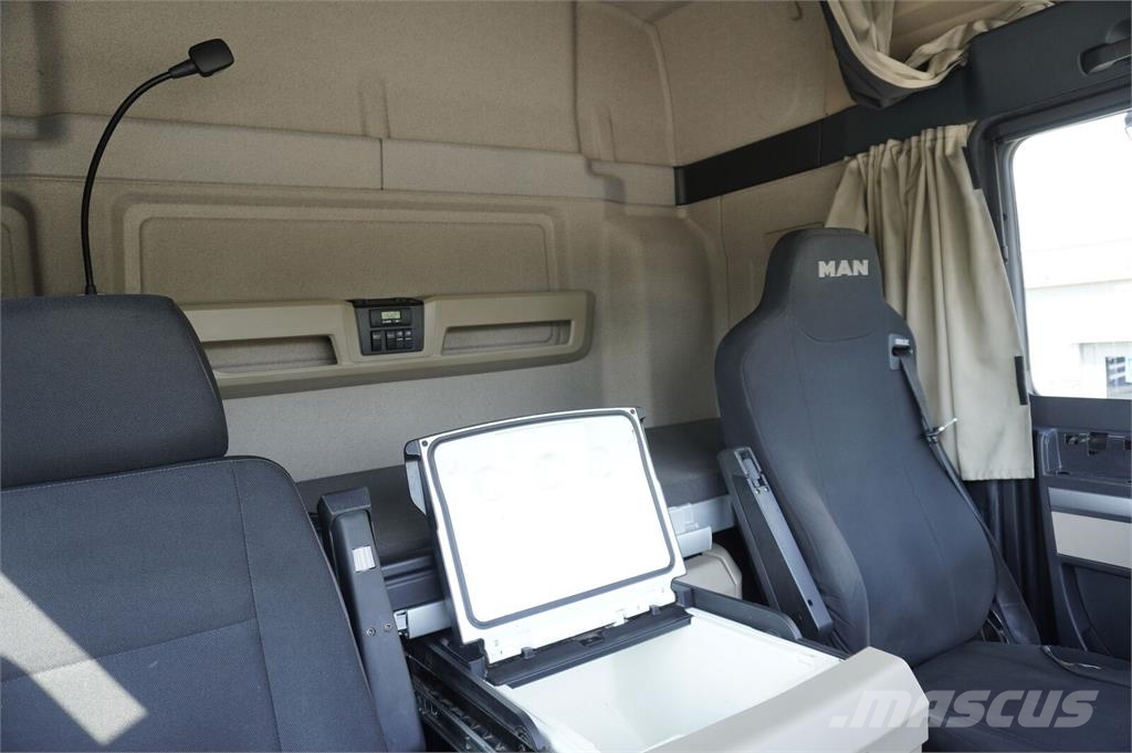 MAN TGS 18.470 / chassis 745 cm / sleeper cab الشاسيه والتعليق