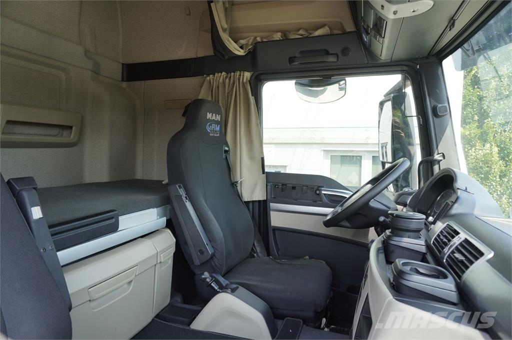 MAN TGS 18.470 / chassis 745 cm / sleeper cab الشاسيه والتعليق