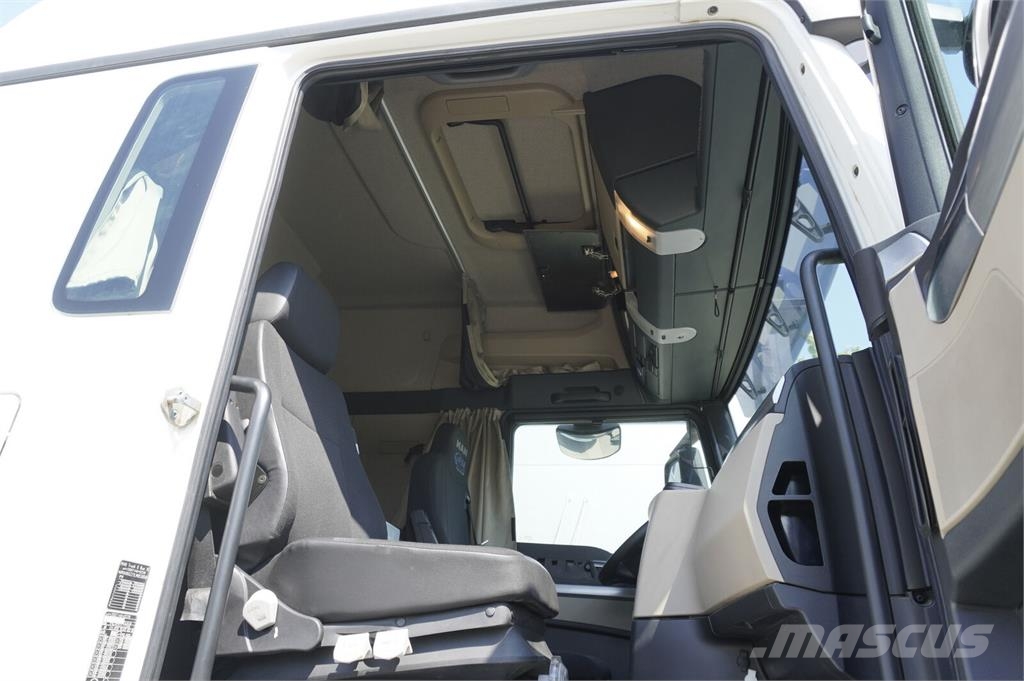 MAN TGS 18.470 / chassis 745 cm / sleeper cab الشاسيه والتعليق
