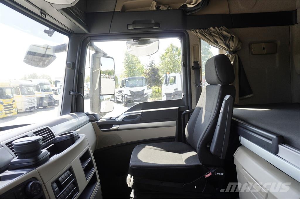 MAN TGS 18.470 / chassis 745 cm / sleeper cab الشاسيه والتعليق
