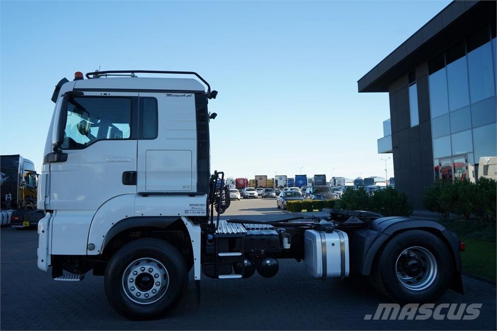 MAN TGS 18.500 / HYDRAULIKA / RETARDER / NISKA KABINA  وحدات الجر