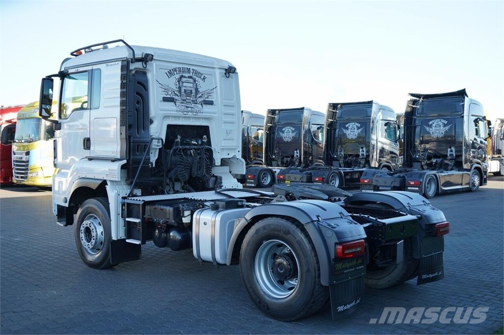 MAN TGS 18.500 / HYDRAULIKA / RETARDER / NISKA KABINA  وحدات الجر