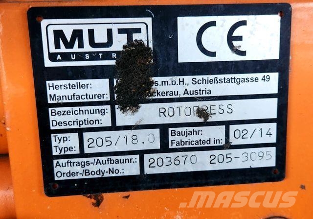 MAN TGS 26.320 Rotopress MUT FAUN Euro6 Prügiautod