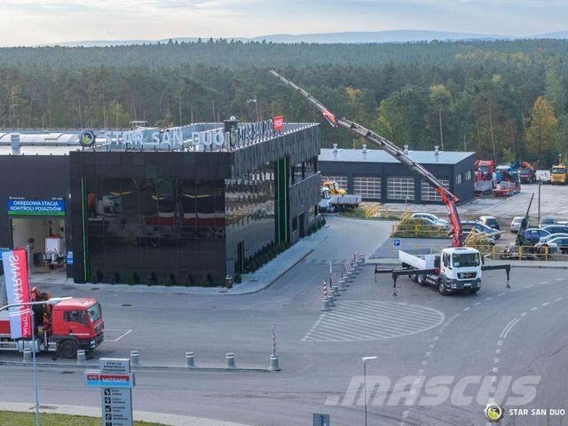 MAN TGS 26.320 6x2 FASSI F660AXP.27 Crane Fly Jib Kamioni sa otvorenim sandukom