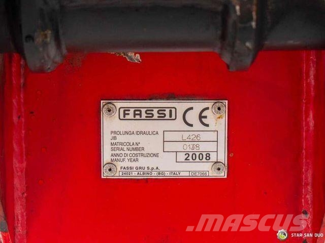 MAN TGS 26.320 6x2 FASSI F660AXP.27 Crane Fly Jib Kamioni sa otvorenim sandukom