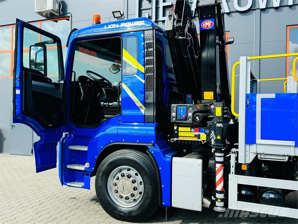 MAN TGS 26.360 平板式/側卸式卡車
