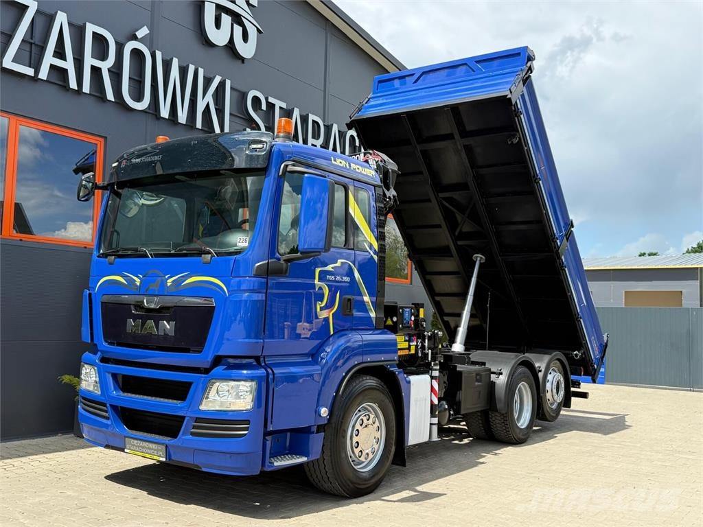 MAN TGS 26.360 Damperli kamyonlar