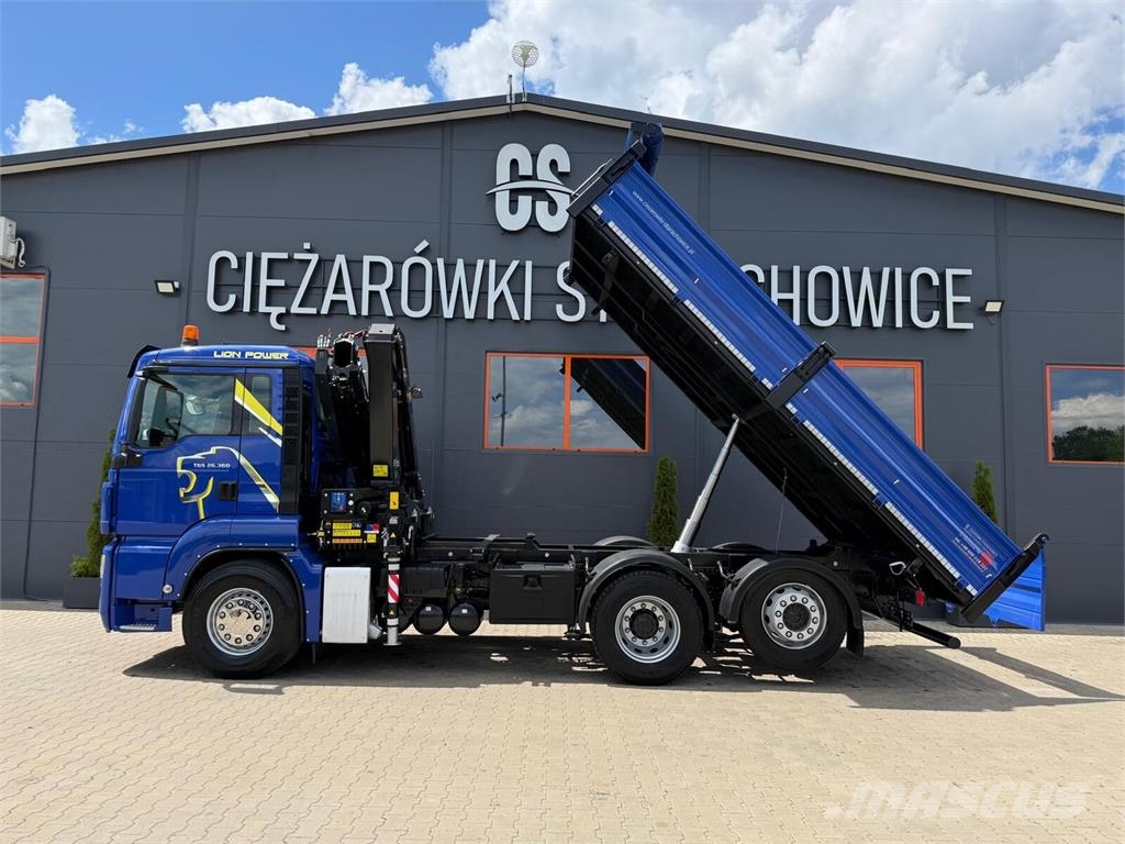 MAN TGS 26.360 Damperli kamyonlar