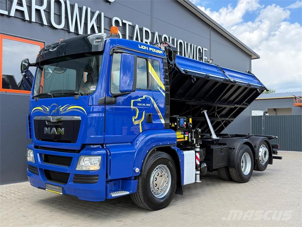 MAN TGS 26.360 Damperli kamyonlar