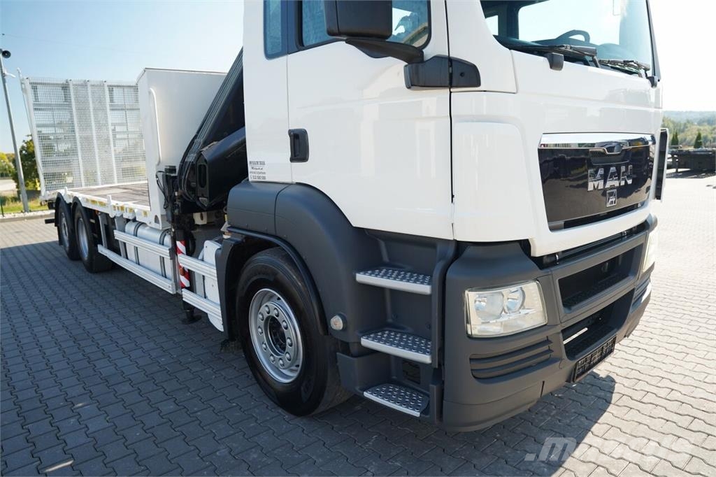 MAN TGS 26.360 / 6x2 / LAWETA - 7,5 M / HDS HIAB 166 B Vlečna vozila za tovornjake