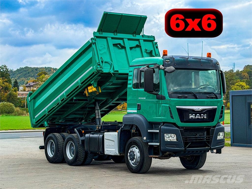 MAN TGS 26.360* KIPPER 4,90 * 6x6 * TOPZUSTAND Wywrotki