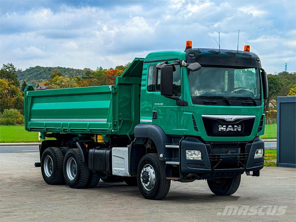 MAN TGS 26.360* KIPPER 4,90 * 6x6 * TOPZUSTAND Wywrotki