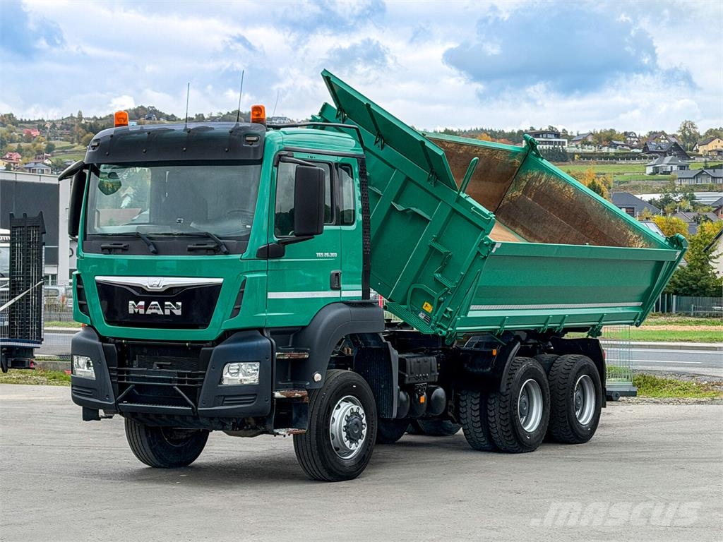 MAN TGS 26.360* KIPPER 4,90 * 6x6 * TOPZUSTAND Wywrotki